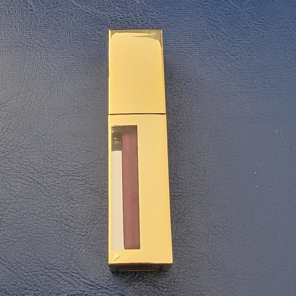 Scott Barnes Lip Gloss Shadow Lover Beautiful Gold Case NEW